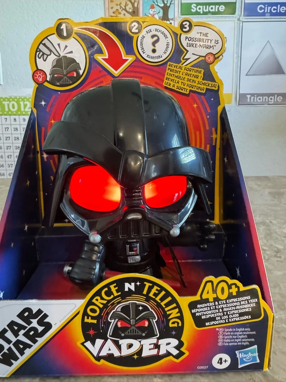 Hasbro Star Wars Force N’ Telling Darth Vader Electronic Toy NIB